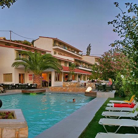 Sandy Bay Hotel Plomari Exterior foto