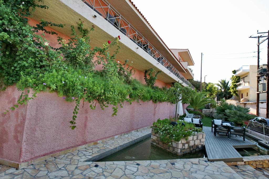 Sandy Bay Hotel Plomari Exterior foto