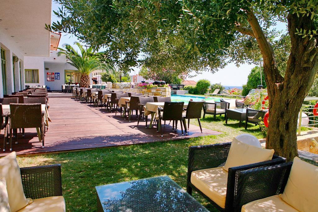 Sandy Bay Hotel Plomari Exterior foto